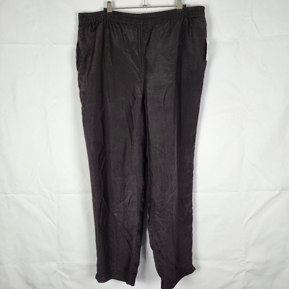 Mureli Vintage 100% Silk Baggy Wind Pants SIZE MEDIUM - Picture 1 of 5